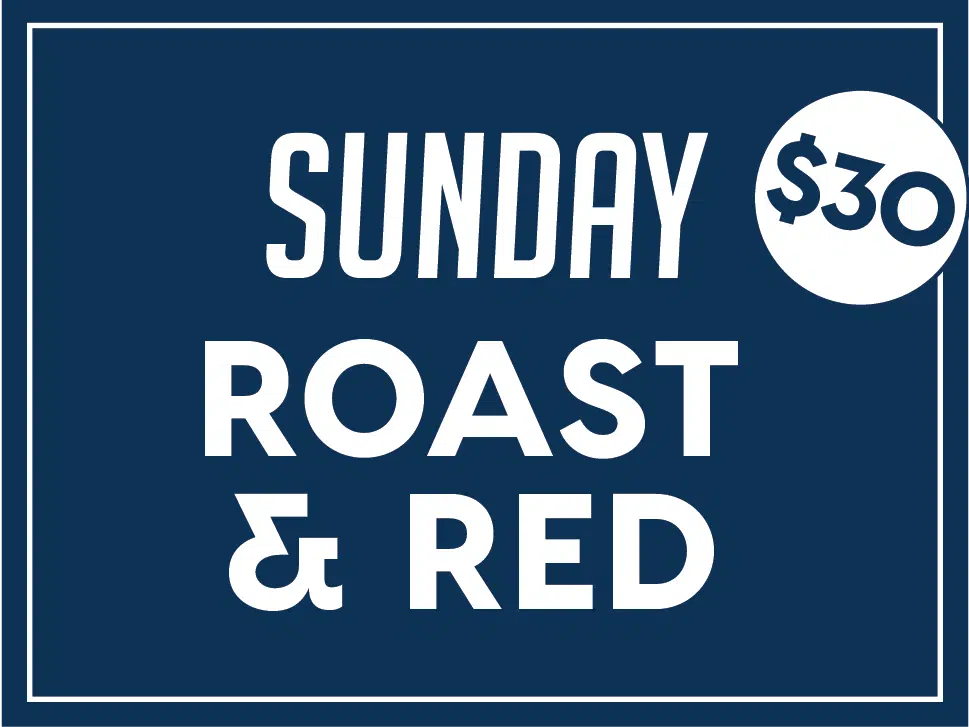 $30 Sunday Roast, Hotel Brighton