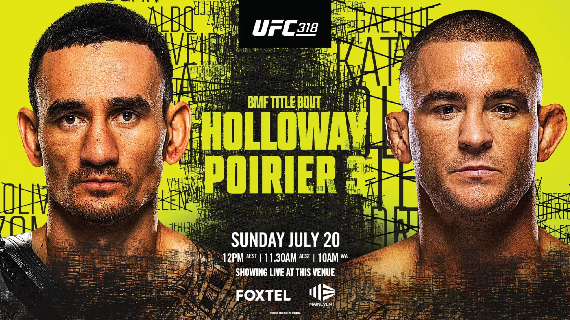 UFC 318