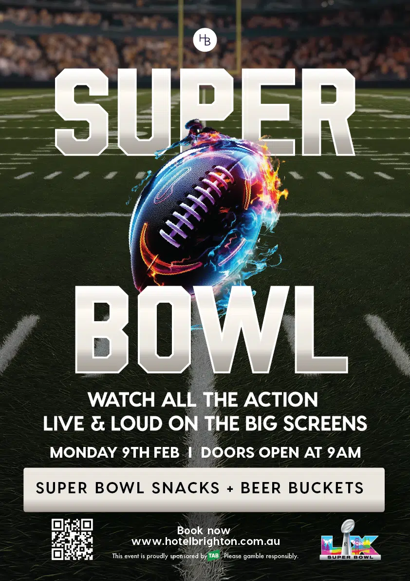 Hotel Brighton Super Bowl 59 Poster