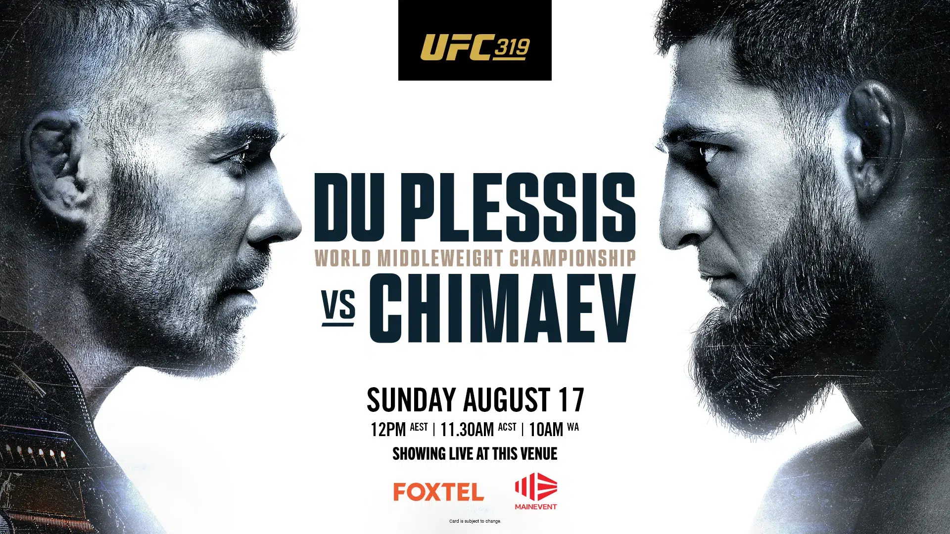 UFC 319