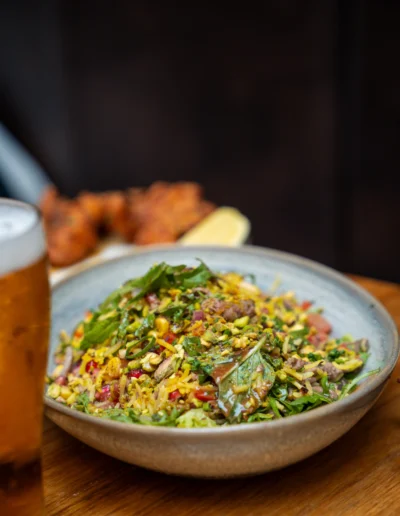 Warm Moroccan Lamb Salad